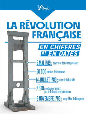 cover image of La Révolution française en chiffres et en dates